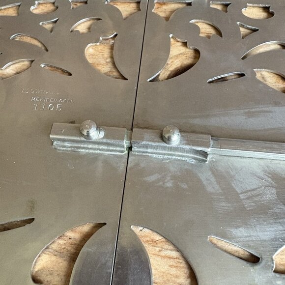 Vintage Manning Bowman Expandable Silver Plated Trivet Hot Plate READ - Picture 12 of 13